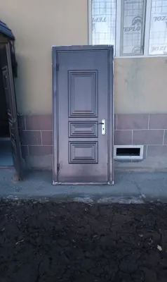 Металлическая дверь 2,30×0,96