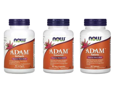NOW Foods ADAM превосходные мультивитамины NOW ADAM 1