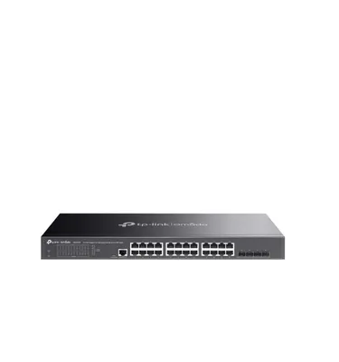 TP-Link SG3428 Omada 24 portli Gigabit L2+ boshqariladigan kommutatori 1