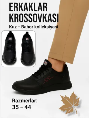yengi modeldagi Qora rangdagi krasovka sotiladi