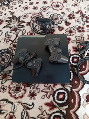 playstation 3 slim jostik 2ta + kamera 1