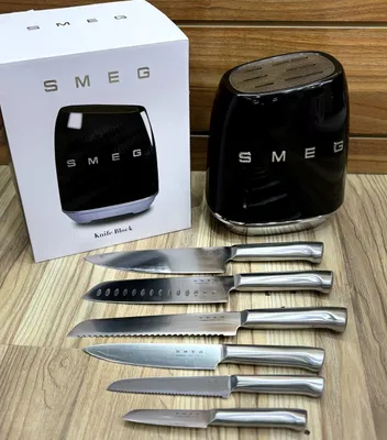 Оригинальный набор ножей Smeg 1