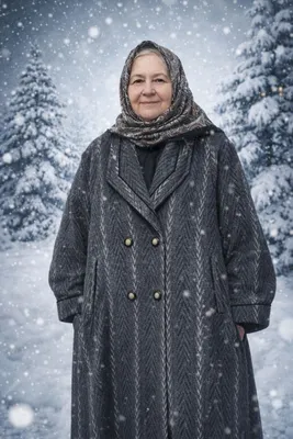 Паутинка платок пальто 2