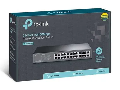 | TP-Link TL-SF1024D 24 portli 10/100 Mbit/s router 1