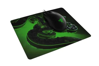 RAZER Abyssus sichqonchasi va Goliathus Terra Speed gilamchasi 1