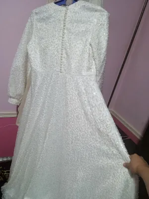 Kelinlik libosi nafis oq ko'ylak 1