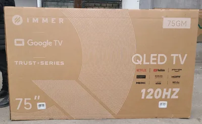 Immer TV 120 Hz QLED 4K Телевизор / Televizor 1