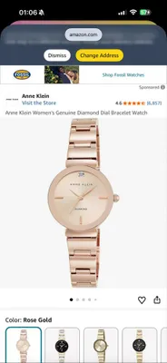 Часы женские Anne Klein Diamond аёллага бриллиант соат 1