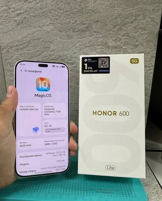 Honor 600 lite, идеальное состояние 1