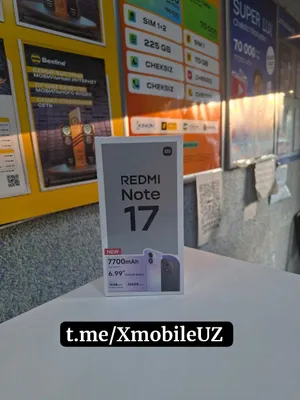 Redmi Note 17 6+6/256GB 1