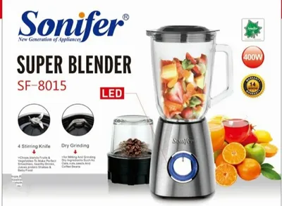 Sonifer 2 в 1: стационарный блендер и кофемолка SF-8015! 1