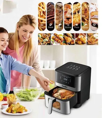 Аэрогриль Фритюрница Мультиварка sonifer sf-1014 Air Fryer aerogril 1