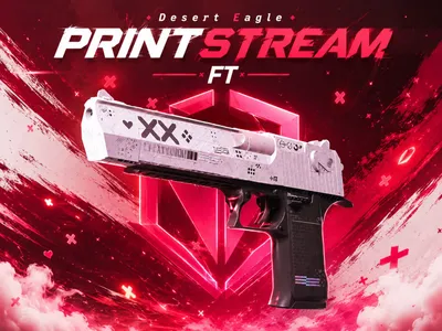 CS uchun skin [ Desert Eagle | Printstream ]   [ FT ]