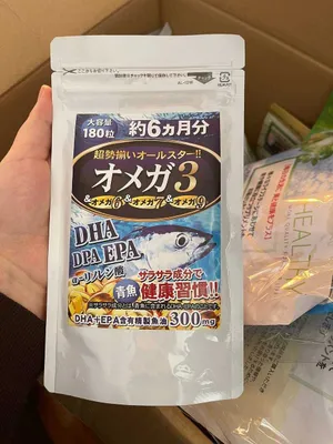 OMEGA 3. Yaponiya mahsuloti 100% Garantiya 1