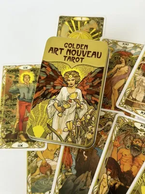 Oltin Art-Nuvo Taro ("Golden Art Nouveau Tarot") 1