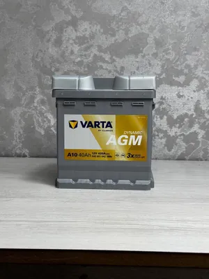 VARTA A10 AGM 40Ah 420A 12V Germaniya 1