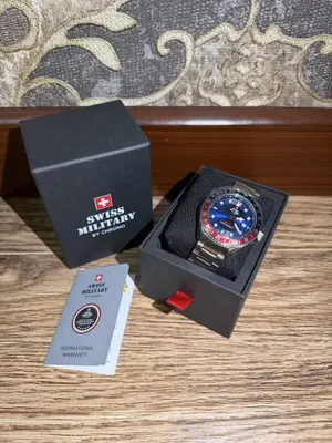 Original Shveytsariya soati Swiss Military GMT (Swiss Made). 1