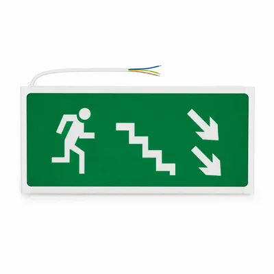 Табло направления выхода 220V | знак EXIT