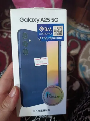 Samsung A25 5G karobka dokument telefon emas