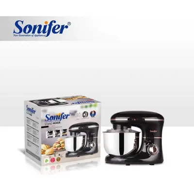 Планетарный миксер с чашкой профессиональный миксер Sonifer SF-8064 1