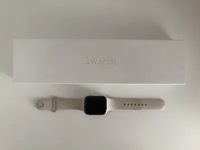 apple watch 45mm Starlight 1