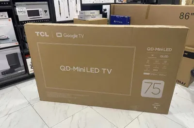 TCL 75/85 C6K Premium QD-Mini LED televizori, proshivka, bepul yetkazib berish 1