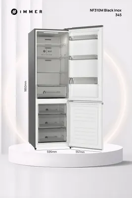 Холодильник Immer Trust x Series NF310M Black Inox 1