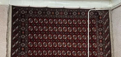 Настоящий туркменский ковёр 1