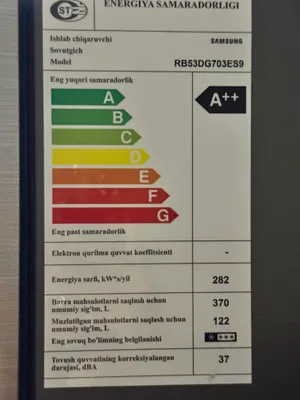 Холодильник SAMSUNG RB53DG703ES9WT 5