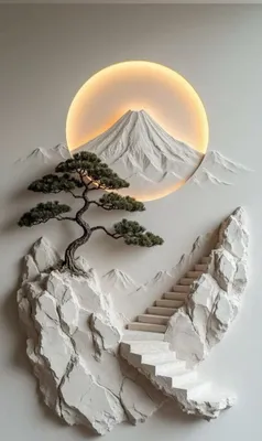Keng formatli bosma, fototapetalar, 3D fototapetalar 1