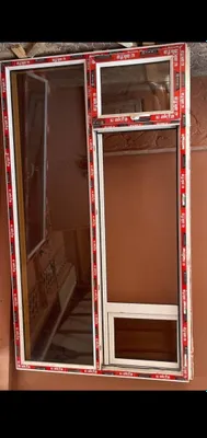 Витраж с дверью akfa 2 шт. 1
