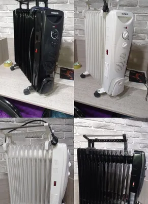 Масляный обогреватель AIWA 1000–2500 Вт | до 35 м² | официальная гарантия 1