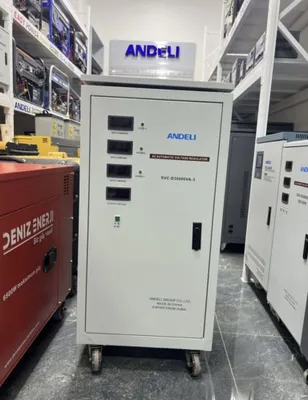 3 fazali kuchlanish stabilizatori Andeli 30 kV 3 fazali