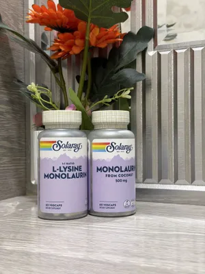 Solaray l-lysine monolaurin / лизин монолаурин / 1