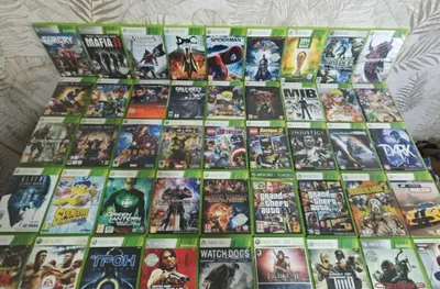 Оригинальные лицензионные игровые диски для Xbox 360 в идеальном состоянии 1
