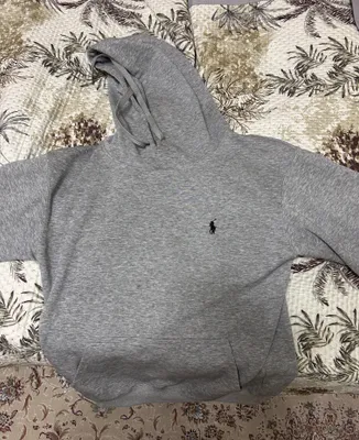 худи/толстовка серое Ralph Lauren 1