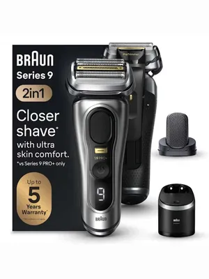 бритва Braun Series 9 Pro+ 9597cc, SmartCare, и головкой ProComfort.