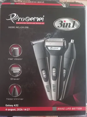 Soqol oladigan mashinka Geemy 3-in-1 (GM-598) 1