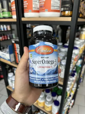 Carlson Super Omega 3 1,200 mg 180 капсул 1