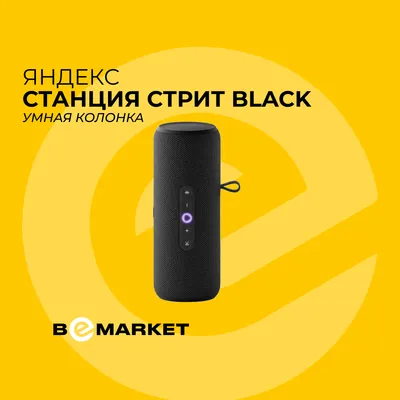 Умная колонка Яндекс Станция Стрит Black YNDX00030 1