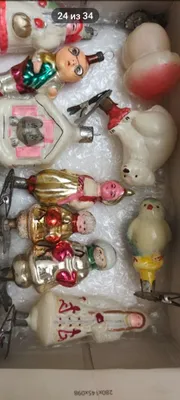 продаются советские ёлочные игрушки 1