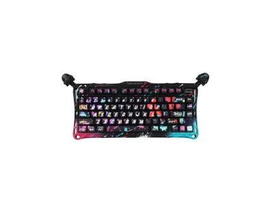' GravaStar Mercury V75 Pro SE Neon Graffiti klaviaturasi 1