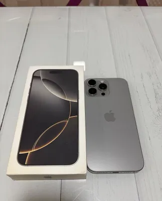 iPhone 16 Pro Max 256 Natural 90% ideal