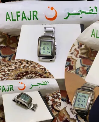 Часы Alfajr в идеальном состоянии, все функции работают