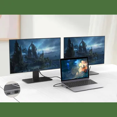 USB-C Docking Station 14-in-1 (HDMI 4K, LAN, PD 100W) 1