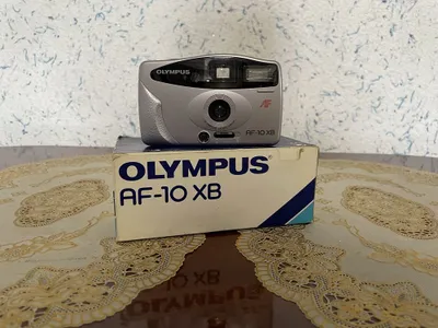 Винтажный пленочный Фотоапарат OLYMPUS AF-10 XB 1