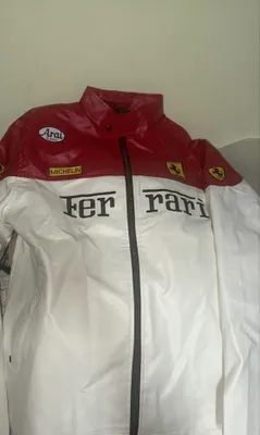 Куртка Ferrari кожанная 1