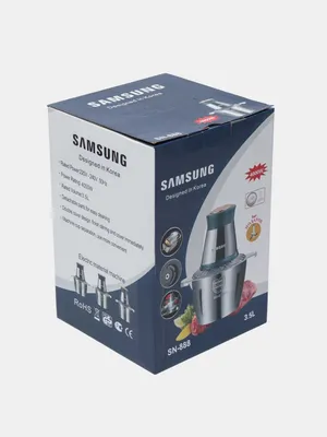 Samsung 2 в 1: чоппер-измельчитель и мясорубка Go'sht Maydalagich SN-888 1