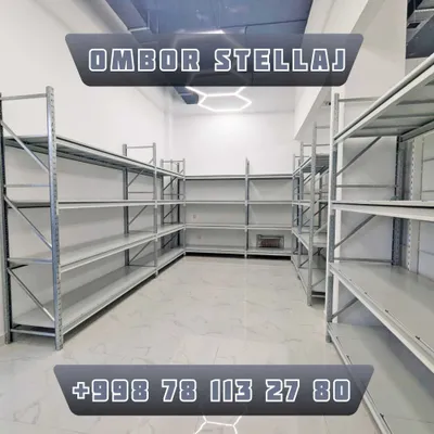 Arxiv stellaj, архивные стеллажи, metall tokcha ombor polka 1