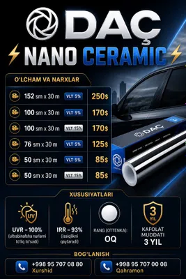 Тонировка DAÇ Тонировка DAC